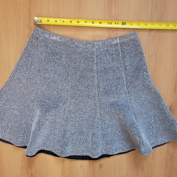 Express metallic flounce flare skirt - Picture 5 of 6